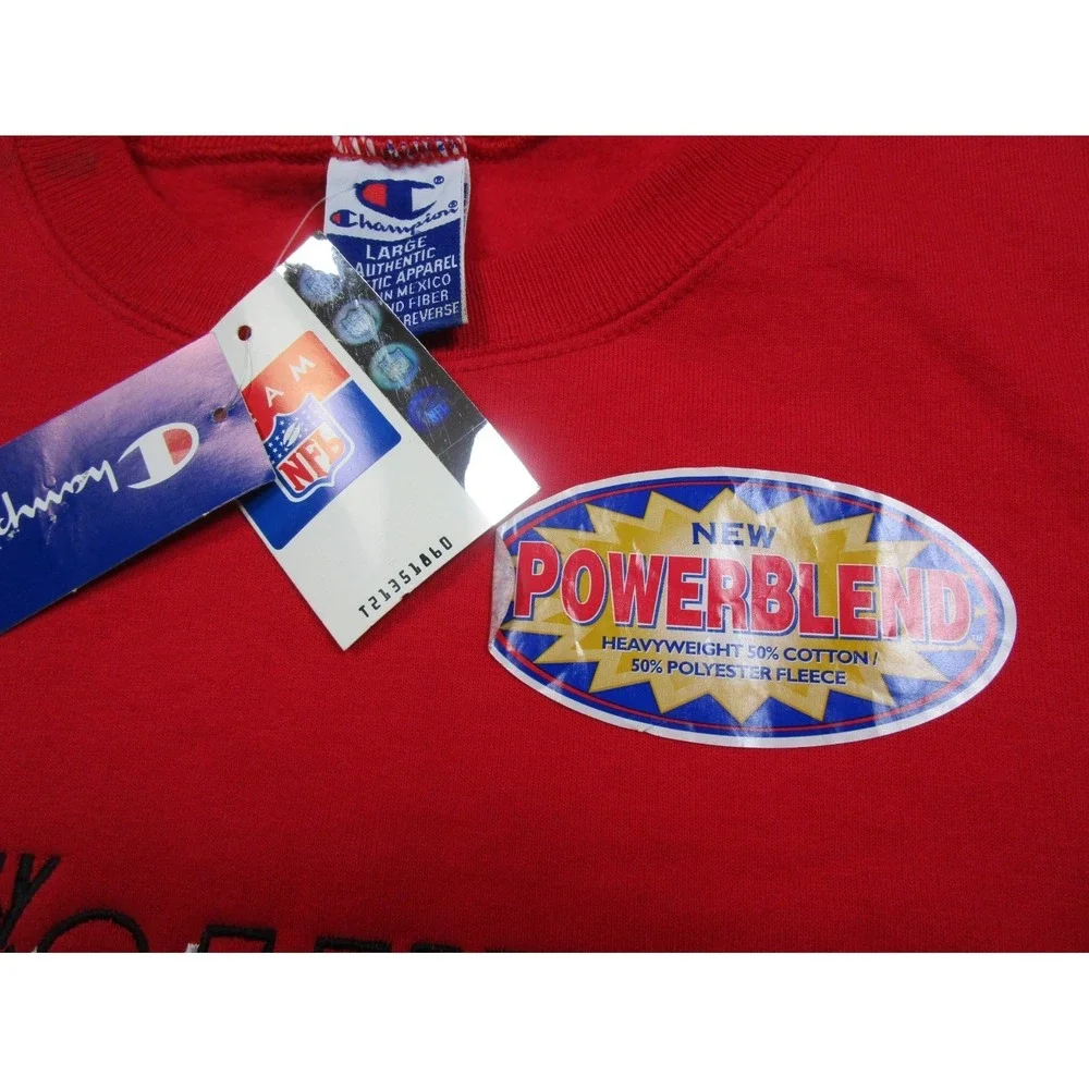 NWT - Vintage‎ 1990's Tampa Bay Buccaneers Crewneck Sweatshirt (L) Champion NFL